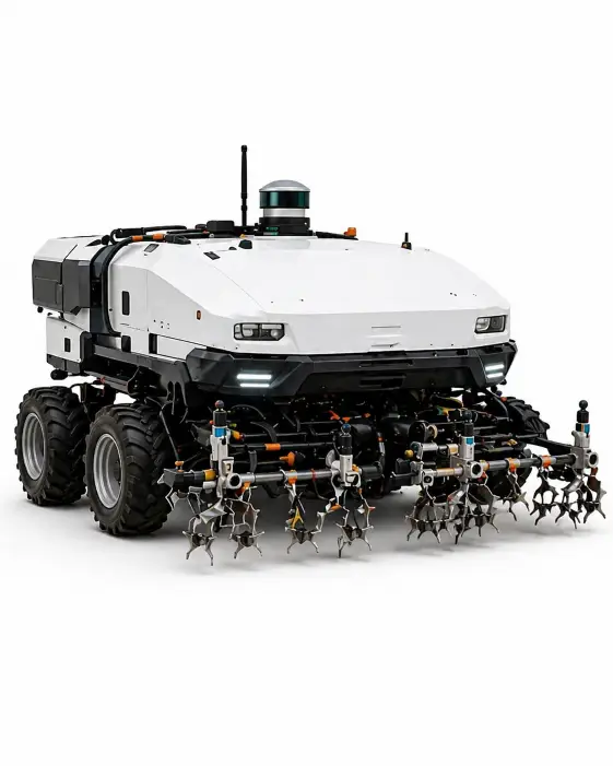 Autonomous weeding and field robot