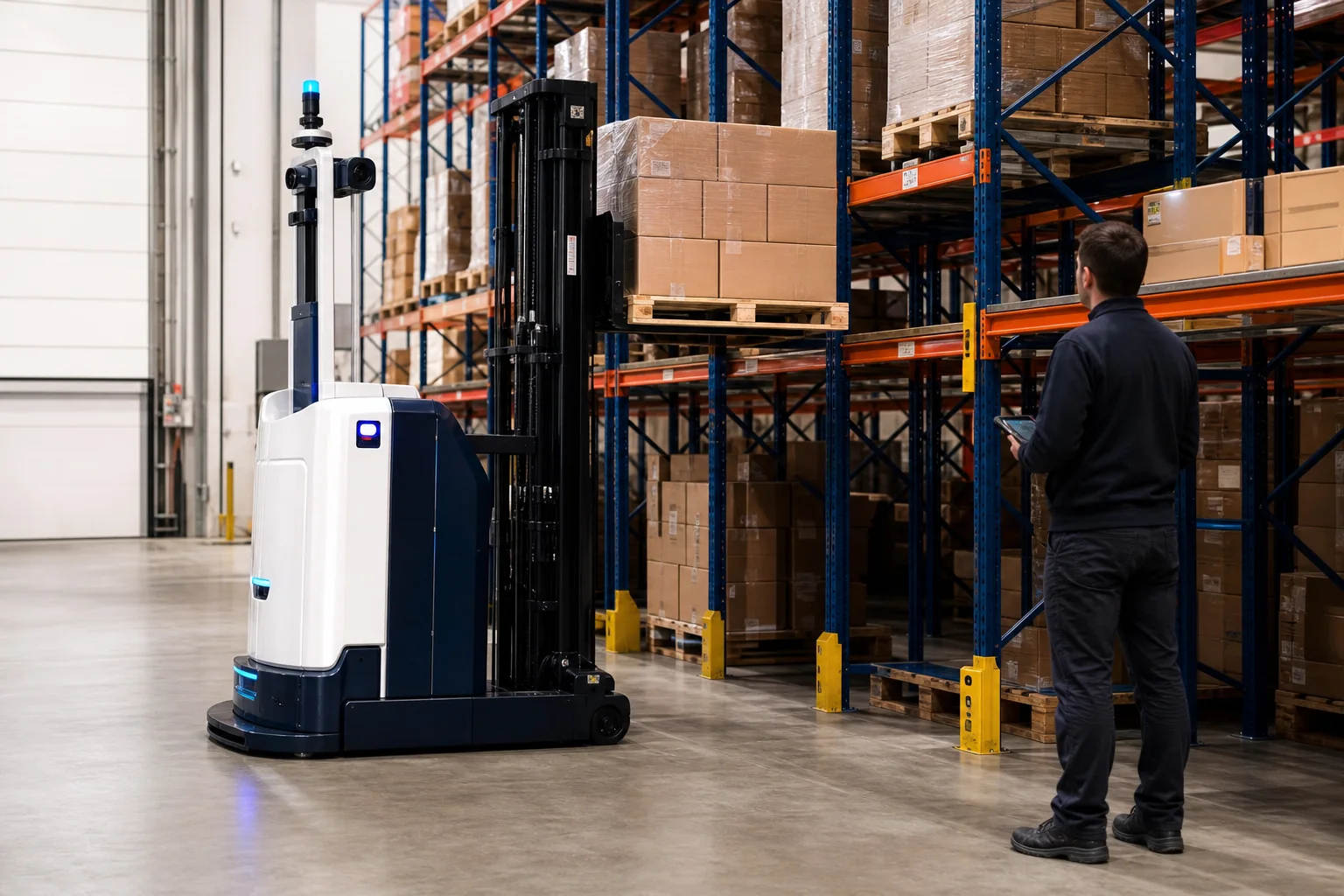 Robot For Gerbage 1T en situation professionnelle