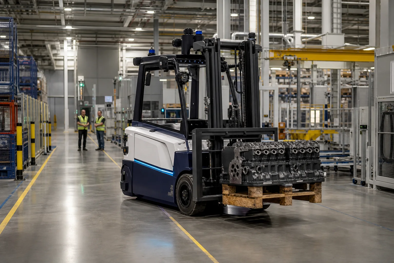 Robot For Transport 300 en situation professionnelle