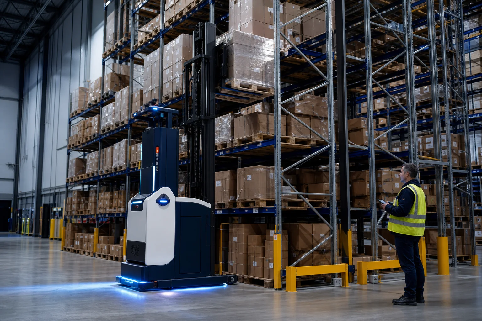 Robot For Plateau Levant en situation professionnelle