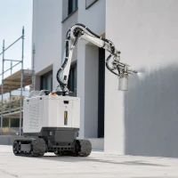 Tile laying robot